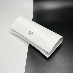 新款白色復古文藝簡約眼鏡軟皮眼鏡包ins少女便攜太陽墨鏡收納包