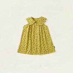 Jera children's sleeveless dress for children 2025 summer new style girls dot print Korean cotton vest skirt