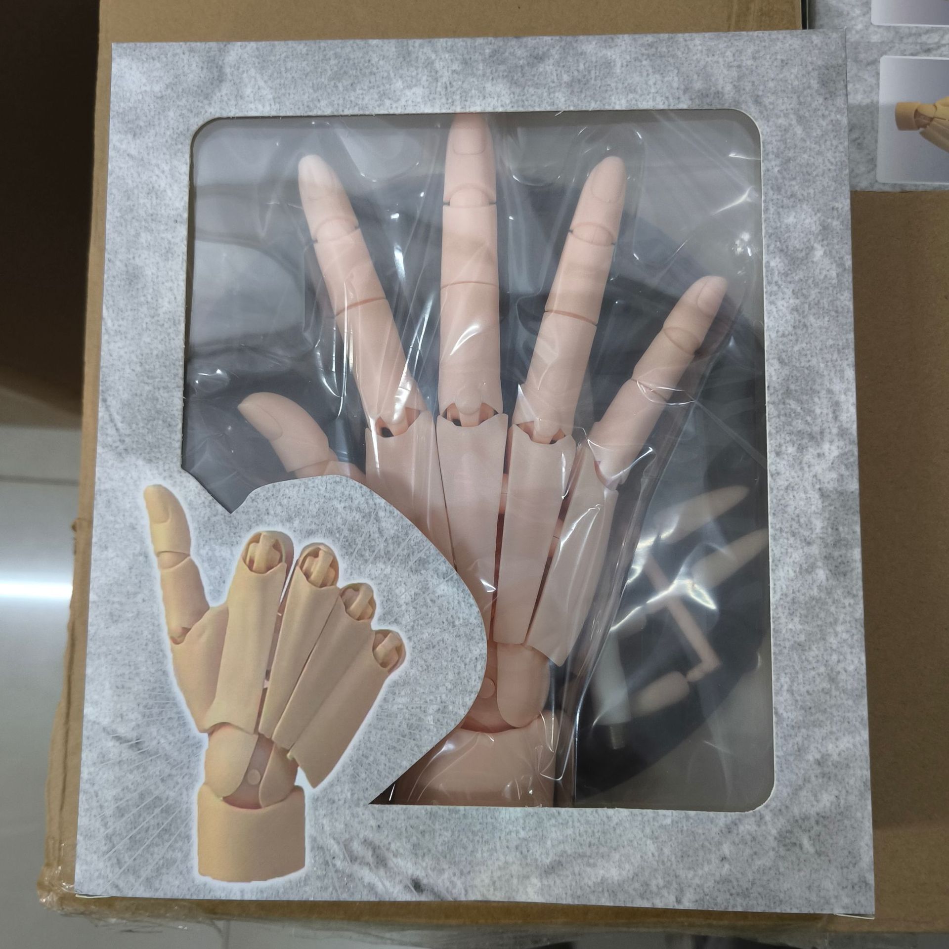 超可动1対1ハンドモデル指関节バイオニクス指関节アニメ絵画素体美术フィギュア