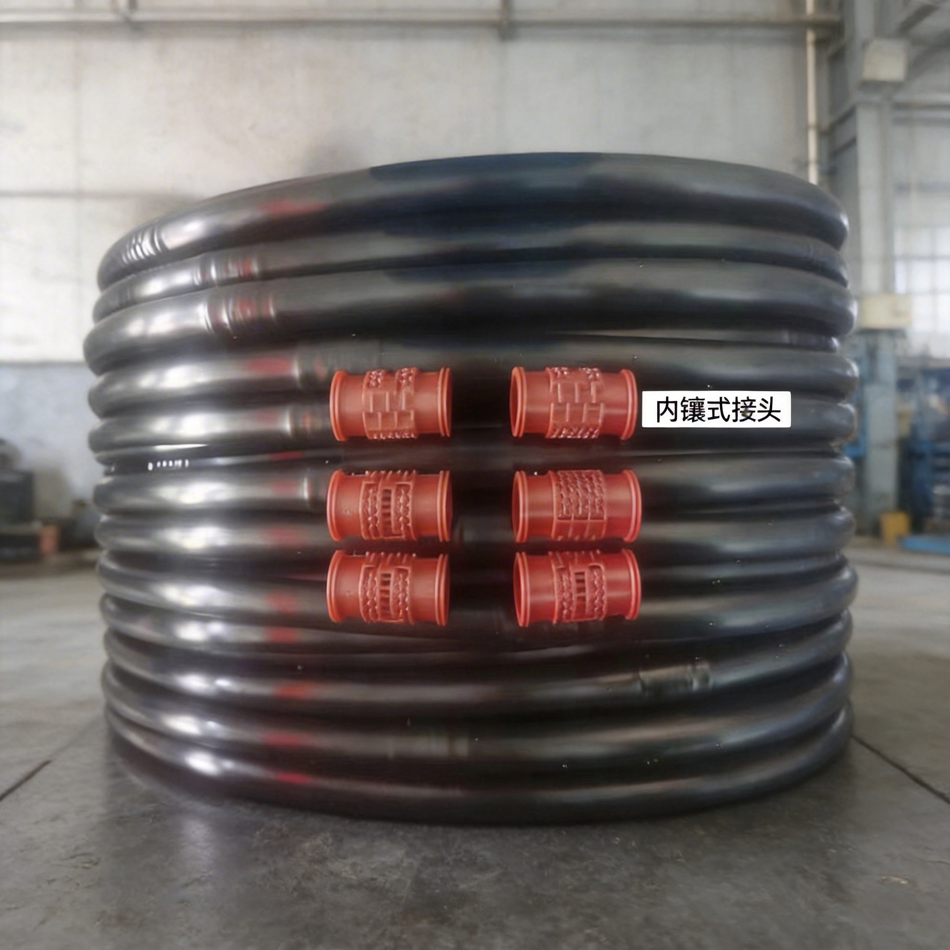 PE16mm tubo de goteo tubo de goteo cilíndrico insertado en compensación de presión para invernadero de tierra de cultivo y huerto image 3