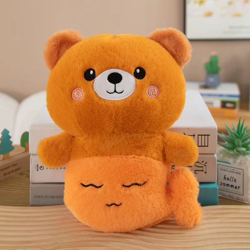 Juguetes de peluche lindos muñecas de frutas almohada muñeca agarra muñeca boda tira muñeca de tela muñeca estand juguetes regalos