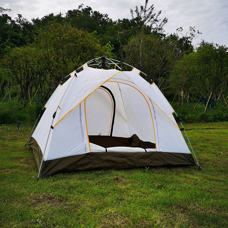 Simple Camping Double Person Sun Protection Outdoor Excursion Quick Setup Park Beach Tent Foldable Convenient_voghion.com