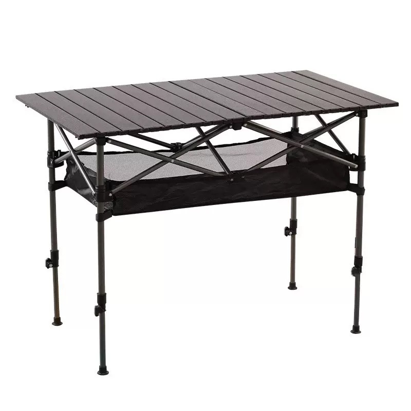 Mesa plegable Mesa de pícnic Mesa plegable Mesa plegable de camping Mesa plegable de pastel al aire libre Mesa de elevación