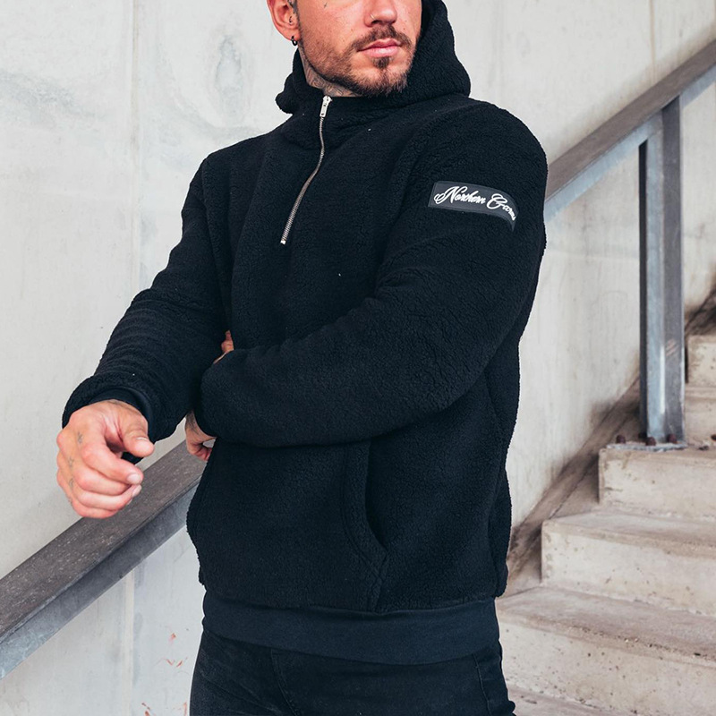 Winter And Autumn Fleece Sportswear Men's Jacket And Hoodie_viptrois.com