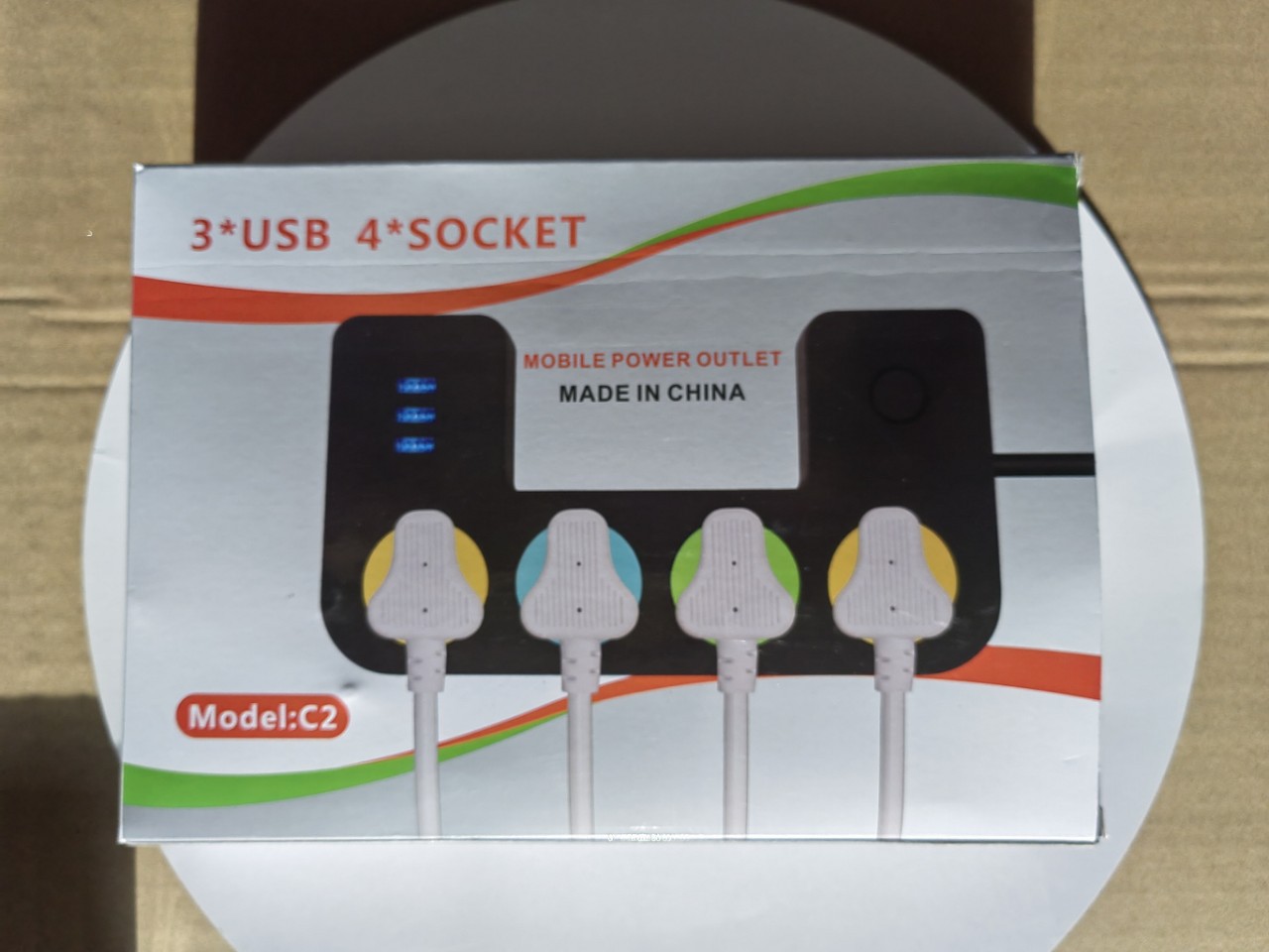 Regleta de Enchufes para Comercio Transfronterizo, Regleta de Enchufes Múltiples al por Mayor, Cable de Extensión con Múltiples Tomas de Corriente, Adaptador de Regleta de Enchufes USB