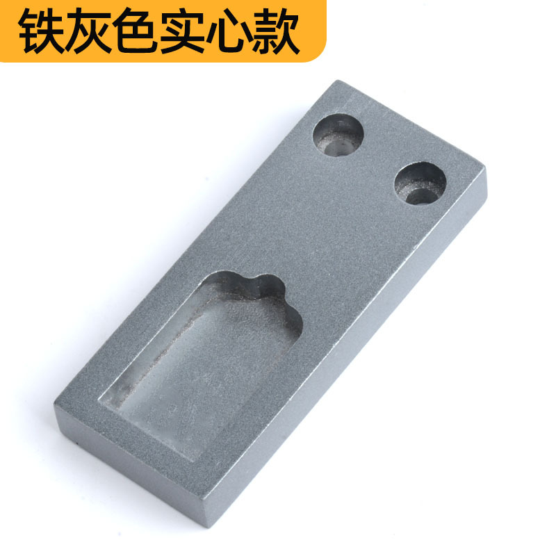 Ropa de armario Polo aleación de aluminio engrosada D-tipo ropa de poste brida asiento gabinete barra transversal varilla única ropa de armario polo