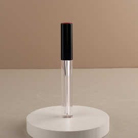 细长唇釉红底花朵盖唇釉管2ml唇泥唇彩睫毛液睫毛膏胶水空管包材