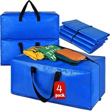 亚马逊搬家袋防水行李包搬家旅行袋防尘收纳包编织打包袋旅行包