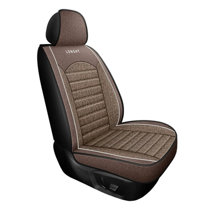Four Seasons Pad for All Seasons, Anti-Linen Car - brown-single-seat-seat-cushion