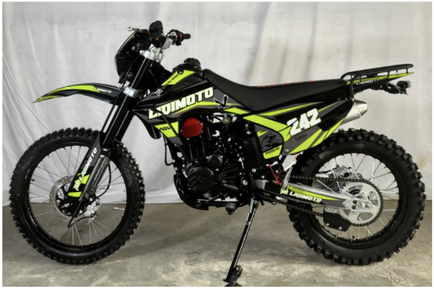 2025 New Weapon Lq-2 Grazing Mountain Climbing Off-Road Motorcycle Zongshen Cb300 Engine Replacement High-End Cqr