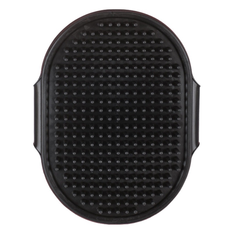 Meianju cepillo de baño para mascotas multiusos portátil fácil de limpiar caucho perro gato artefacto de limpieza especial