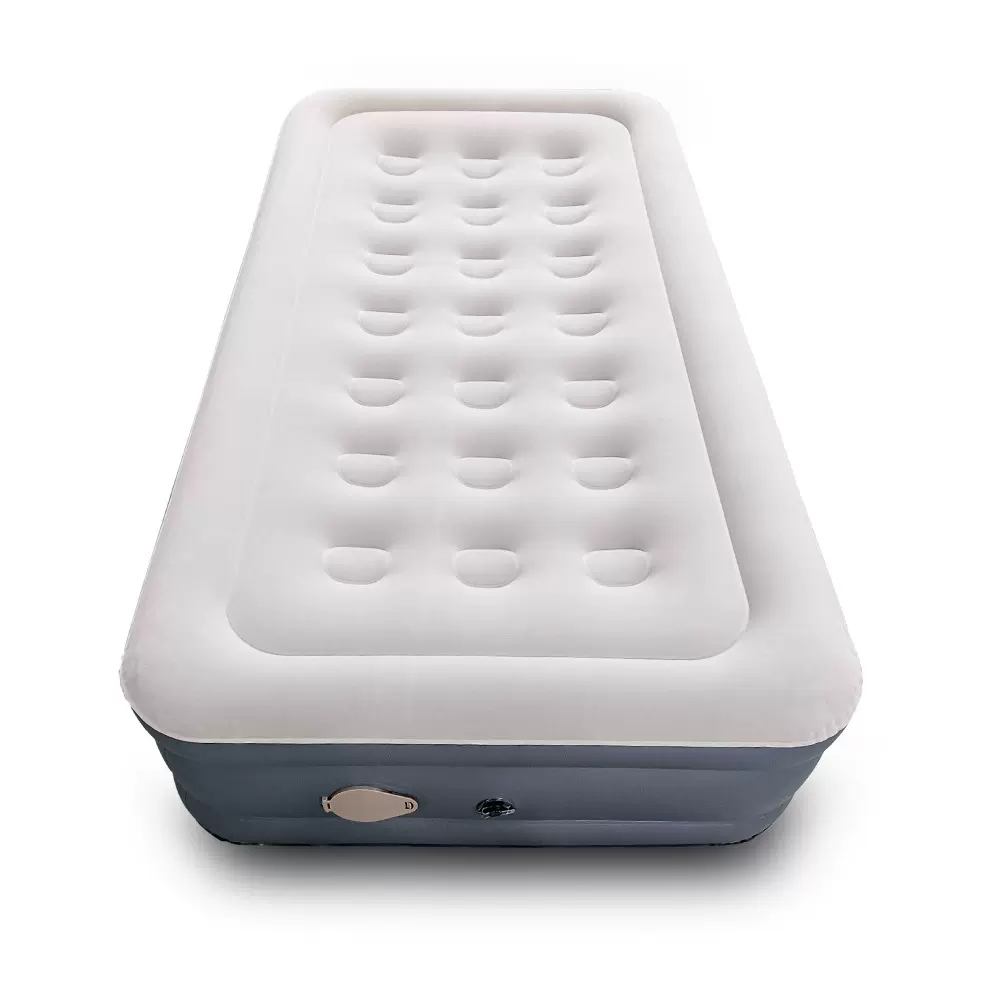 源头工厂 内置蓄电池气泵自动充气床垫 单人自动充气床午休折叠床