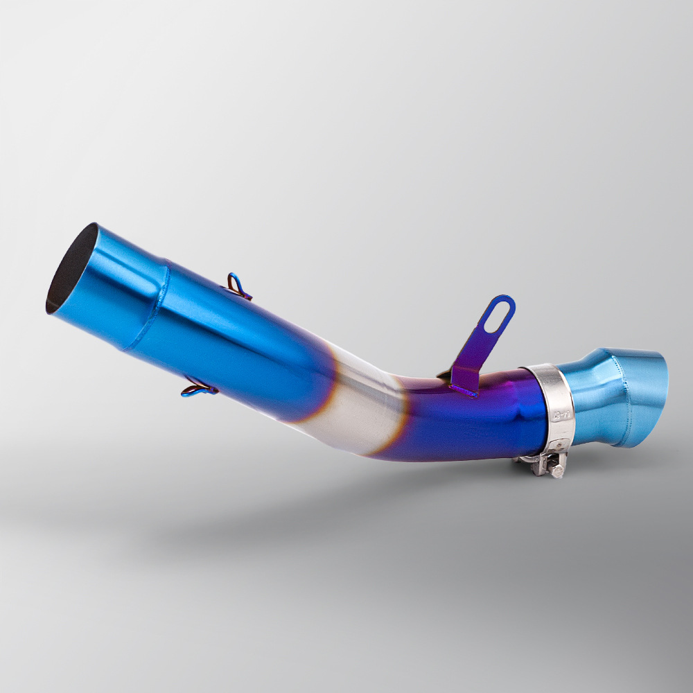 Motorcycle locomotive exhaust pipe modification CBR650R 650F stainless steel middle section 14-20 years non-destructive installation