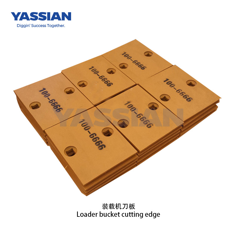 厂家生产装载机刀板100-6666铲斗短刀片装载机侧刀片