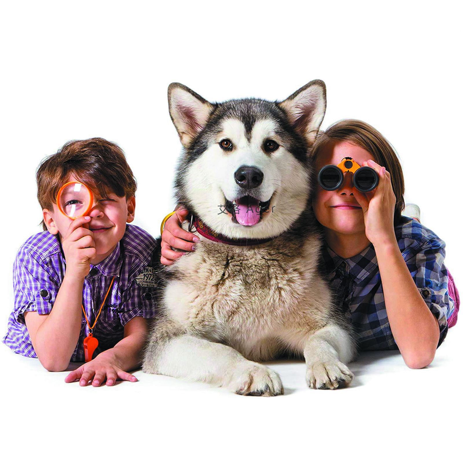 Telescopio infantil con kit de observación de insectos, juguetes educativos de exploración al aire libre para niños