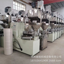 小型家用菜籽榨油机 中型商用油葵榨油机全自动山茶籽榨油机