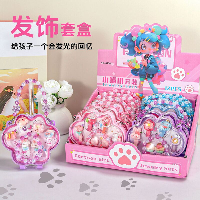 Spot Wholesale Children's Hair Accessories High-End Gift Box Gift Hairpin Headband Jewelry Women's Hair Band Hair Accessories Set Combination Spot Wholesale Children's Hair Accessories High-End Gift Box Gift Hairpin Headband Jewelry Women's Hair Band Hair Accessories Set Combination