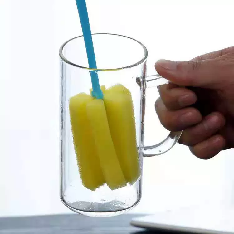 Прозрачная стеклянная чашка для кофе мусс, чашка чая
