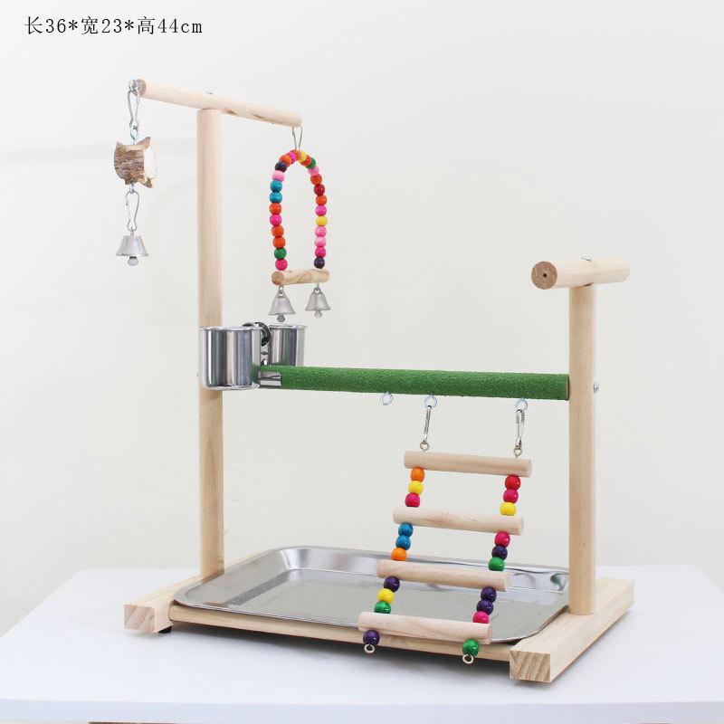 厂家直销鹦鹉站架站台宠物用品鸟玩具花椒木磨砂站杆虎皮玄风站棍|undefined