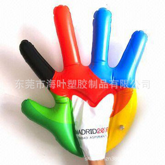 Manufacturer customized PVC inflatable palms