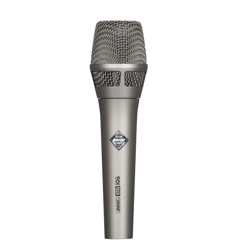 Baige Kms105 Small Diaphragm Sound Card Condenser Microphone for Live Streaming and Recording