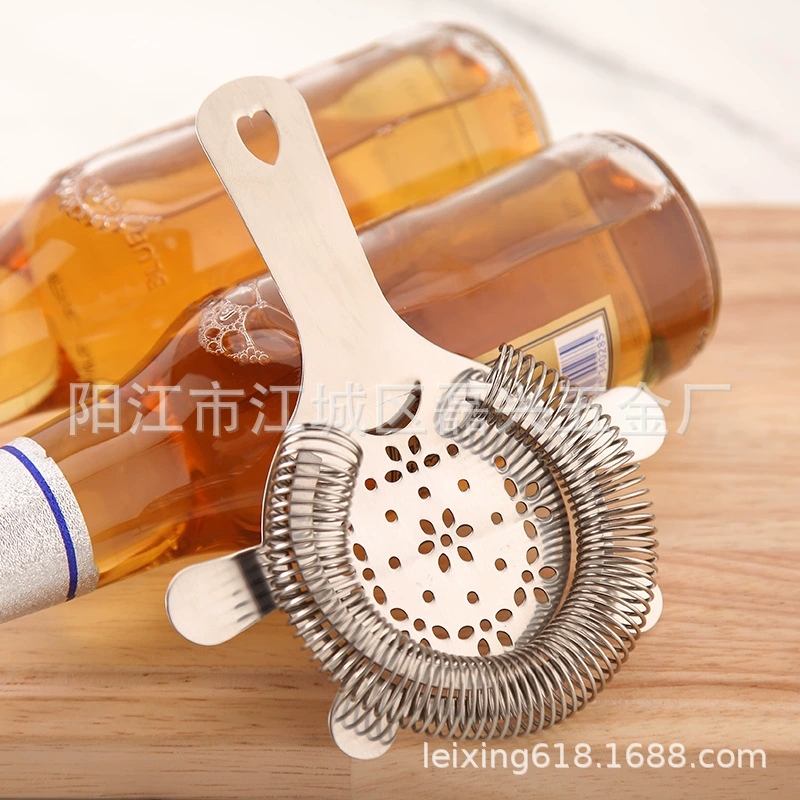 Фильтр для льда цветения сливы Шейкер для мороженого Фильтр для льда из нержавеющей стали