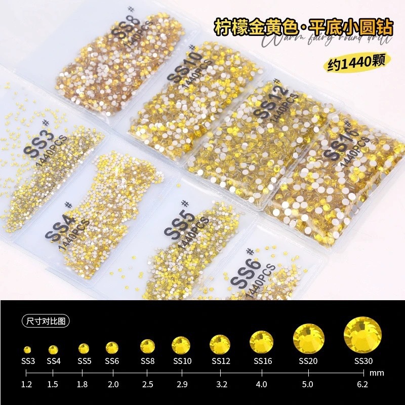 Manicure king fan taladro de fondo plano ab diamantes desnudos color fantasía redondo diy herramienta de taladro completo explosión de joyas de uñas flash