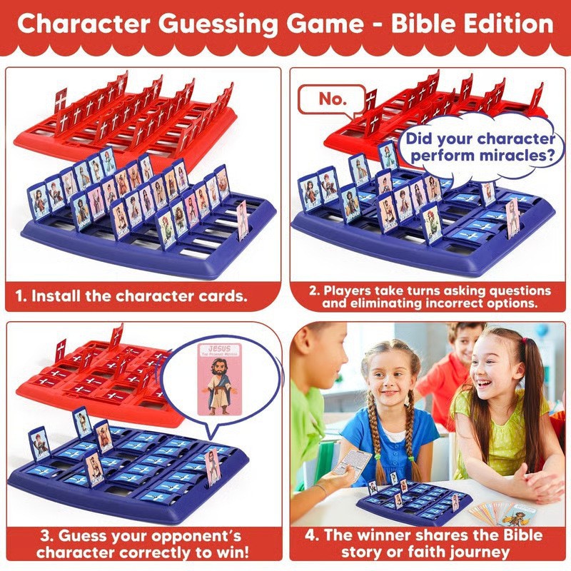 Cross-Border New Board Game Bible Who I Am Board Games Guess Bible Who I Am Board Game