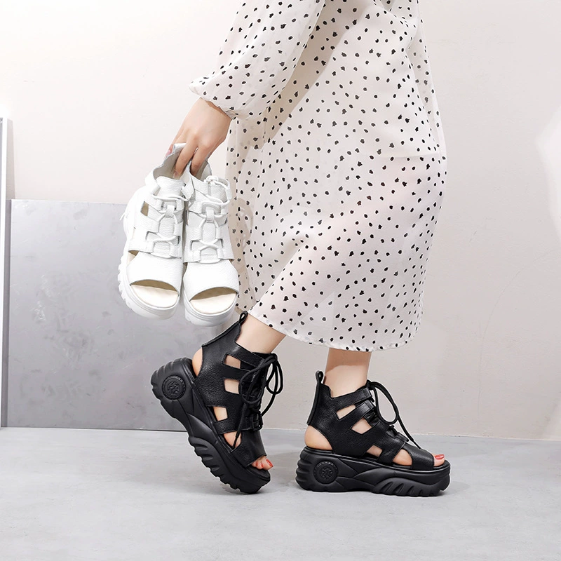 Сандалии на каблуке женский 2023 новый летний дикий стиль феи с юбкой