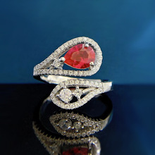 ϲ׿�錚  2023�¿�925�y����6*8mm��Ѫ�t�_�ڽ�ָŮ�W���r�аٴ�