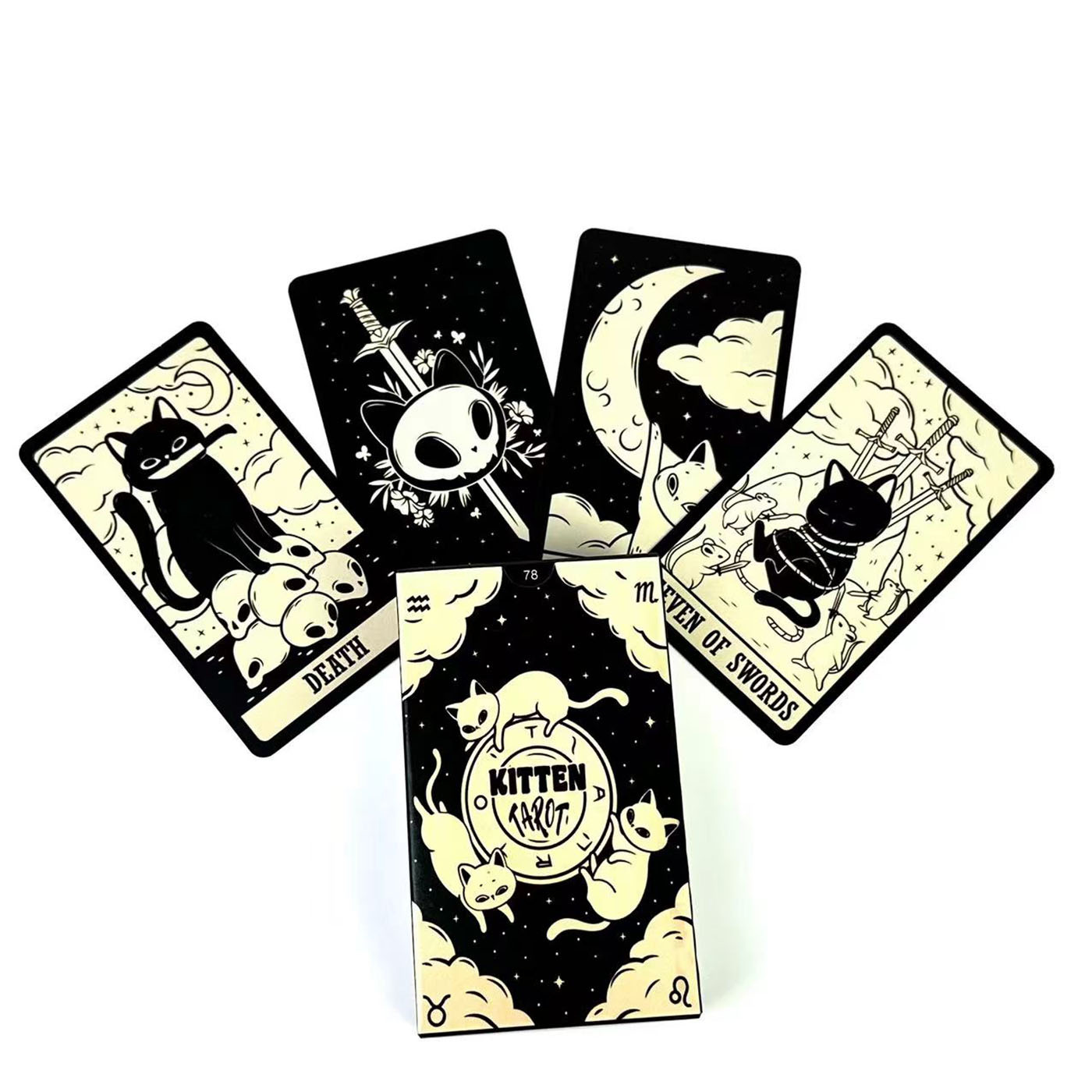 Xiao Mao Tarot 78 Foreign Trade Hot Table Game Cards, Cross-border...