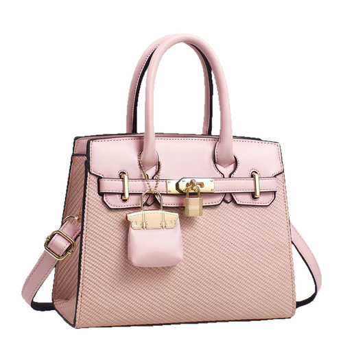Elegant and stylish women's bags, pure color commuting crossbody bag, fashionable women's crossbody and hand-held bags.