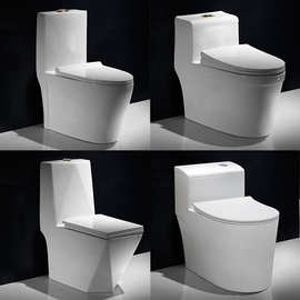 工厂直销批发定制外贸工程虹吸式直冲家用抽水马桶卫浴洁具坐便器