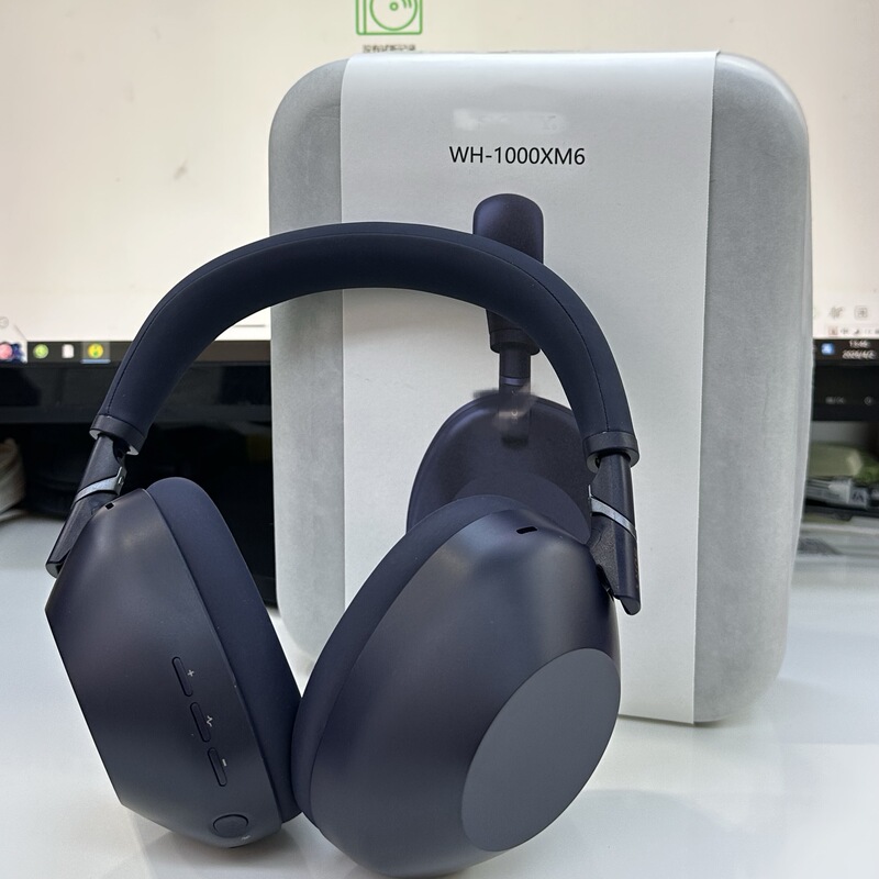 Cross-Border New Model Active Noise-Cancelling Wh1000Xm6Anc Over-Ear Bluetooth Headphones with High-End Original Paper Pulp Box
