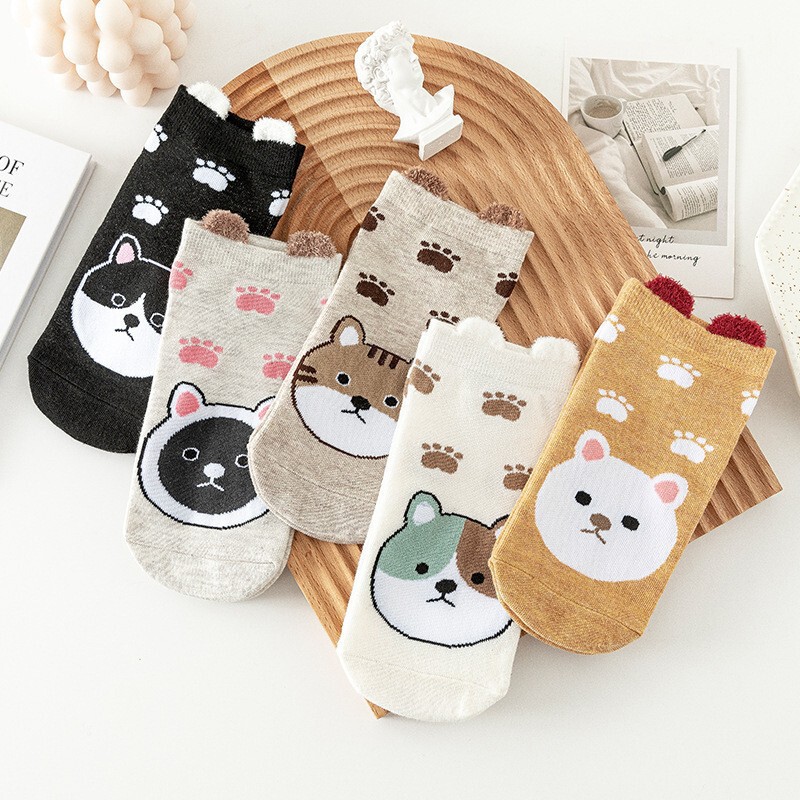 Spring and summer new women's short socks low-top shallow mouth ins tide cute cartoon boat Socks spring and summer thin socks wholesale Spring and summer new women's short socks low-top shallow mouth ins tide cute cartoon boat Socks spring and summer thin socks wholesale