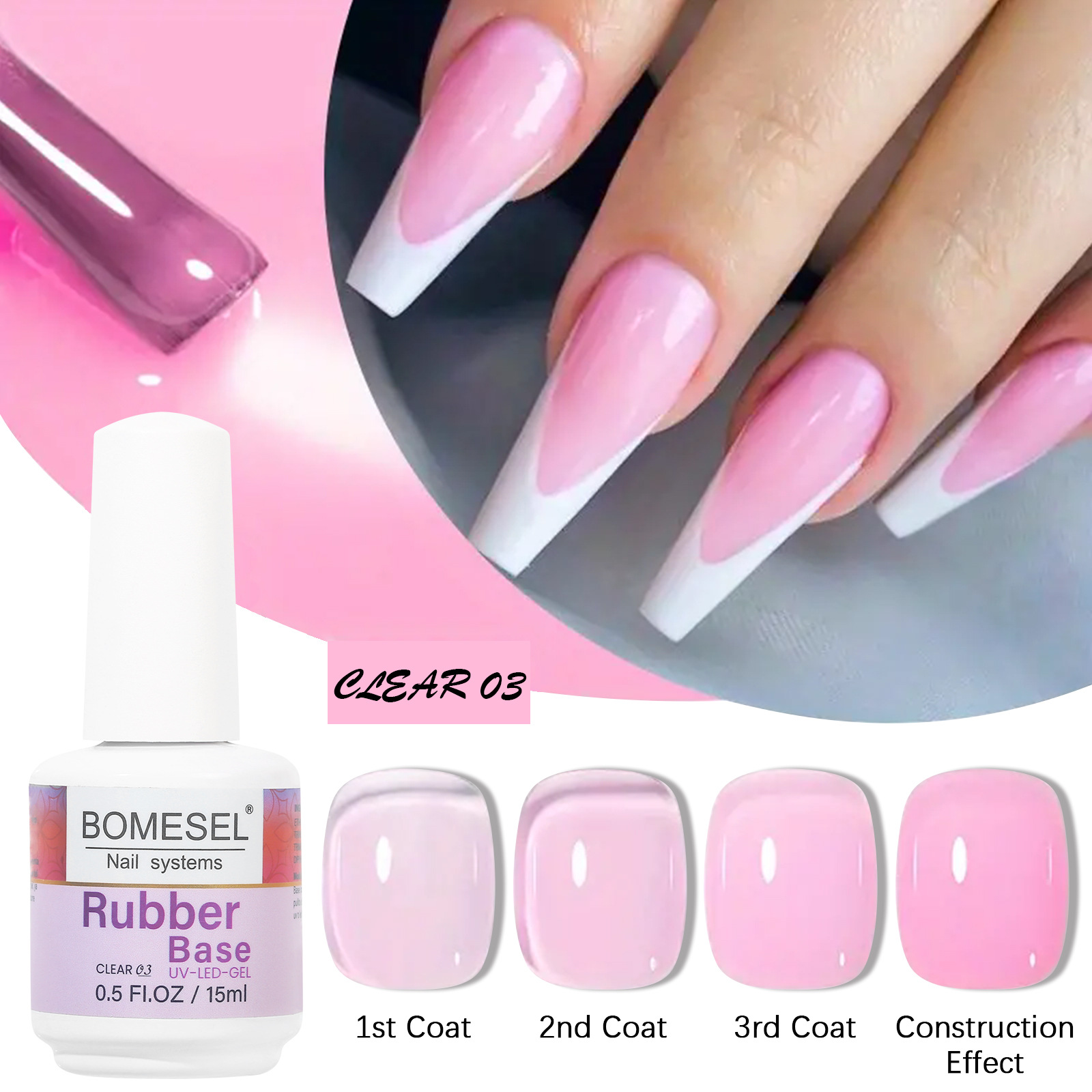 Explosiones transfronterizas imprimación de goma de manicuras populares en Europa y América imprimación puede ser contratada por el comercio exterior esmalte de uñas kg paquete