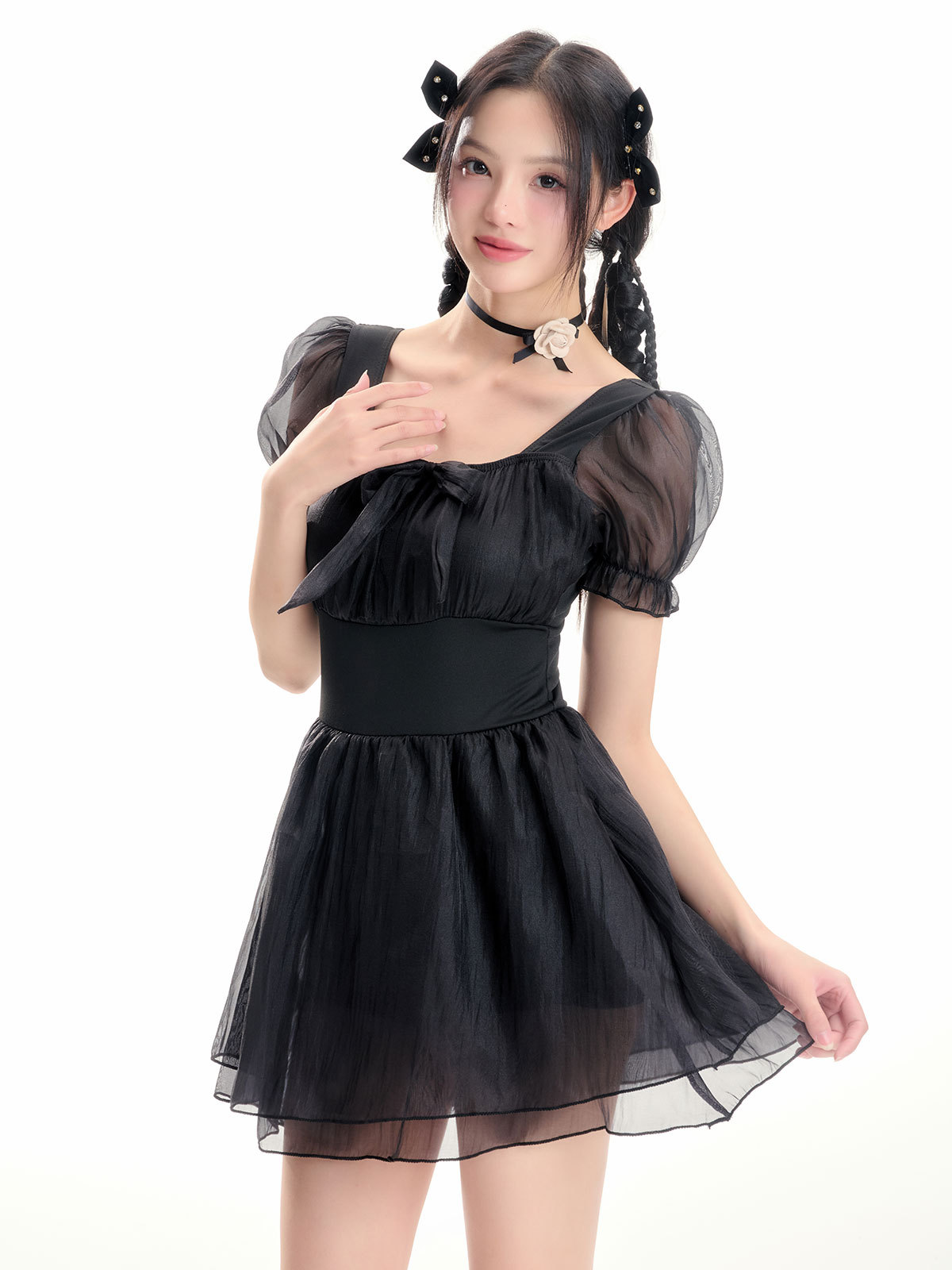 Trajes de baño para mujeres verano 2024 nuevas chicas ligeramente gordas cubren la piel delgada trajes de baño unidos red vestido de viento rojo trajes de baño de vacaciones