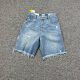 GALLERY DEPT. Splash Ink Scrub Denim Shorts Wash Retro Men's and Women's High Street All-match Straight Casual Pants