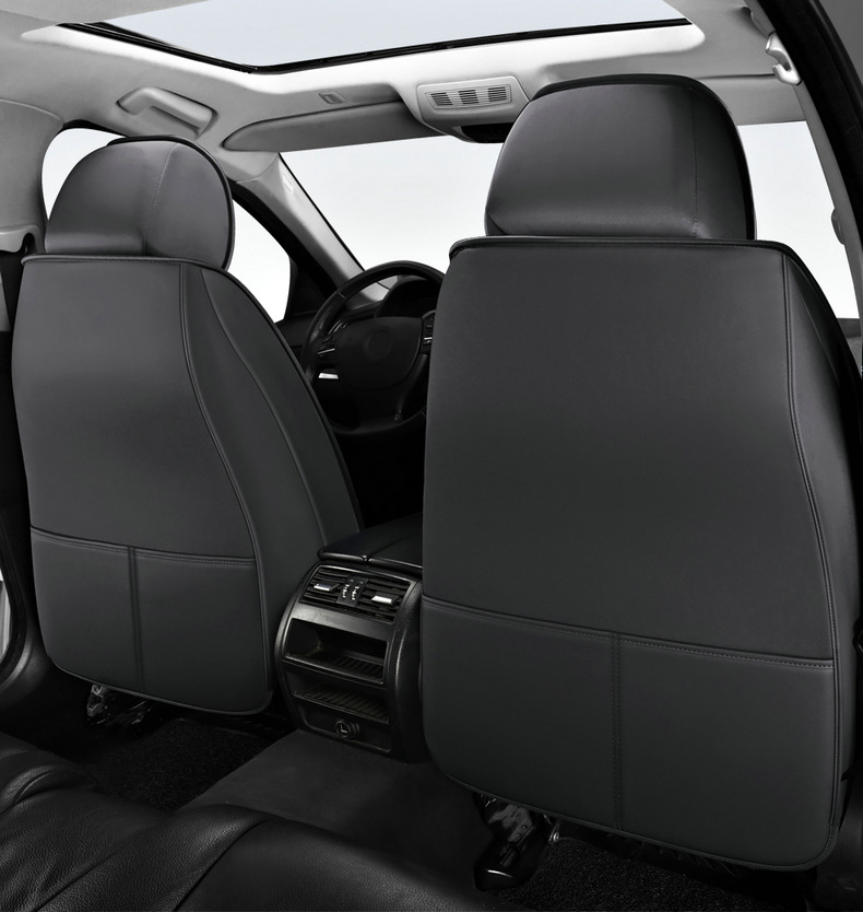 2025 New Model Solid Waist Support Nappa Leather Ice Silk Car Seat Cushion, Suitable for All Seasons, Temu Hot-Selling Ice Silk Wholesale for Foreign Trade