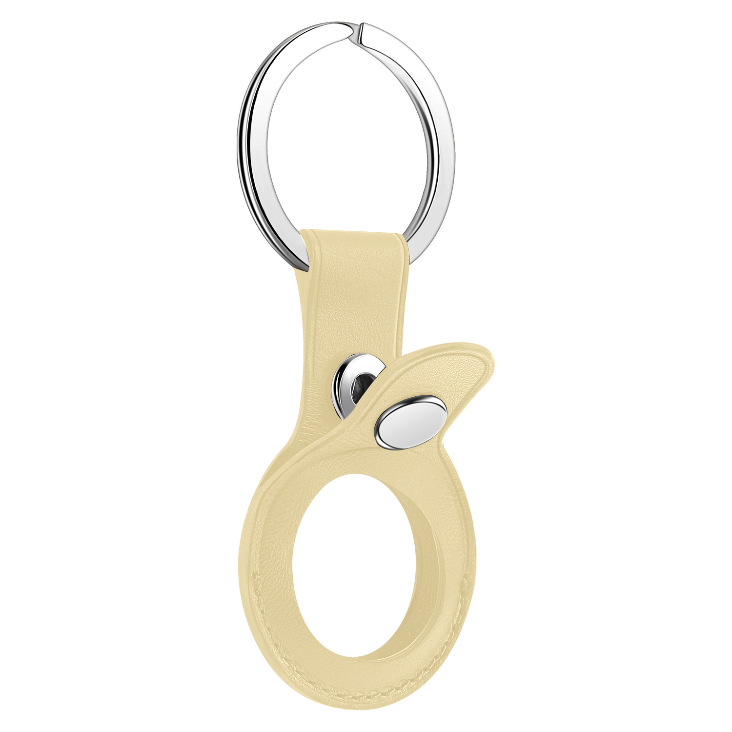 Adecuado para Apple Airtag primera capa de cuero cubierta protectora Apple localizador rastreador anti-perdido dispositivo cubierta protectora