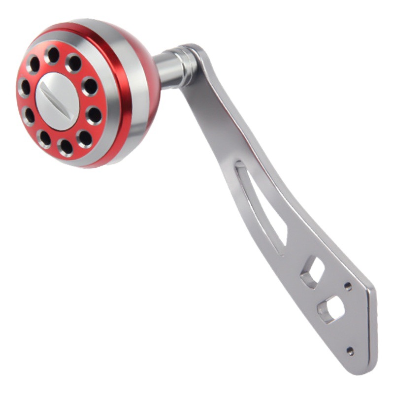 Haodun rueda de gota de agua modificado metal sola manivela rueda de tambor solo Rocker brazo de pesca Bola de agarre esférica 36,6G transfronterizo nuevo producto