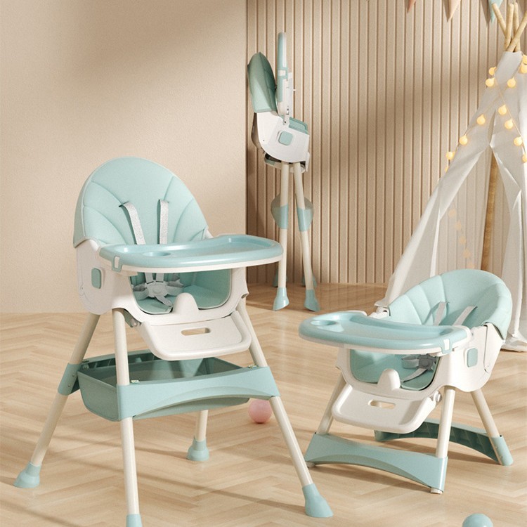 Silla de comedor para bebés multifuncional ajustable silla de comedor para bebés mesa de comedor silla portátil reclinable doméstica