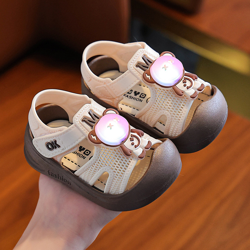 Children's summer cartoon cute non-slip beach sandals for boys for…