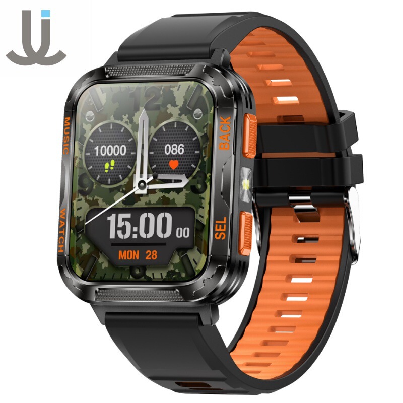 The New Y6 Smart Sports Watch with 512Mb Memory Can Connect to Tws Headphones and Play Local Music, Smart Watch Ring