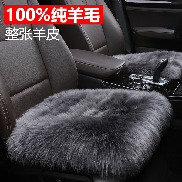 Winter plush monolithic keep warm seat