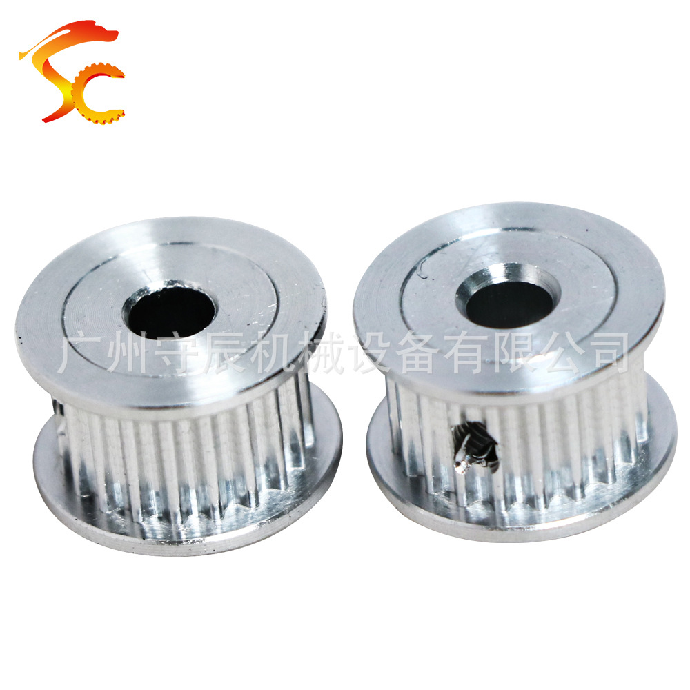 直供打印机同步带轮 铝合金 3M20齿 内孔6/8/10 两面平 型号齐全