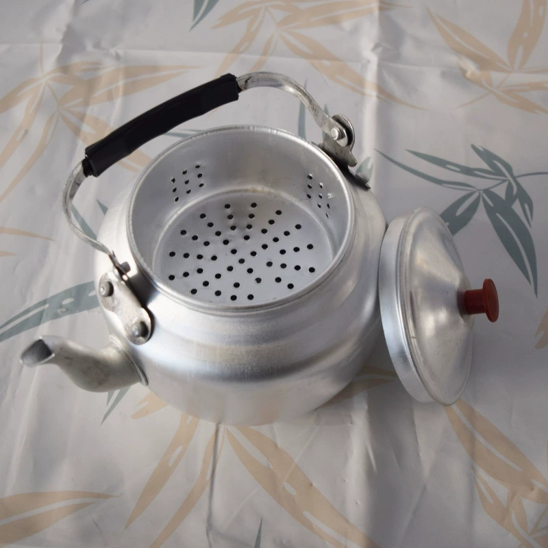 Старомодный алюминиевый чайник, алюминиевый чайник, чайник из чистого алюминия, алюминиевый чайник, чайник из оксида алюминия, корейский чайник для рисового вина, чайник