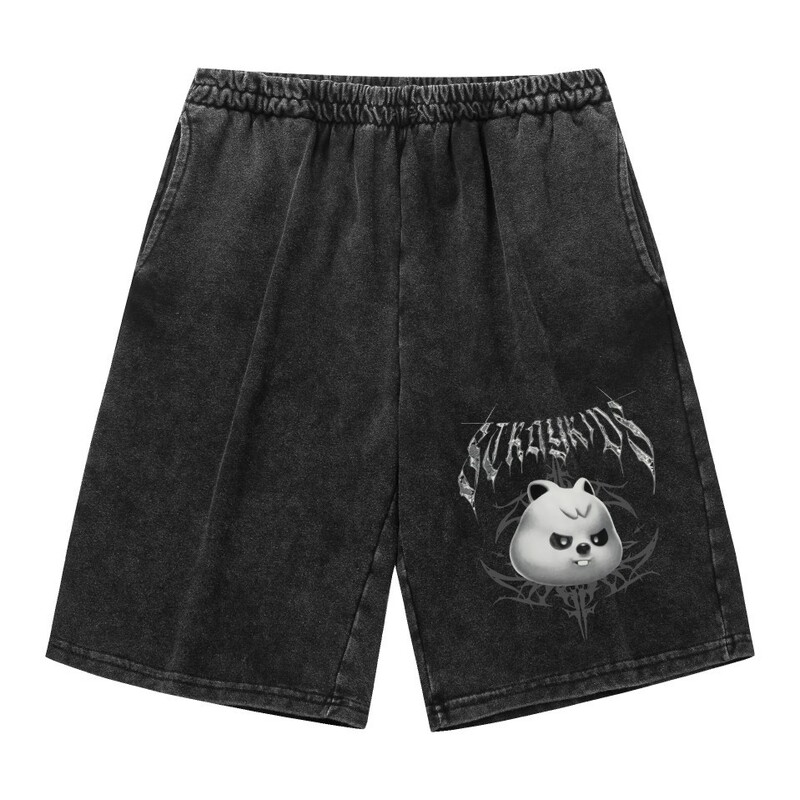 New Washed Shorts Domin Peripheral Anime Men's Casual Sports Pants Casual Pants Cross-Border Hot Sale New Washed Shorts Domin Peripheral Anime Men's Casual Sports Pants Casual Pants Cross-Border Hot Sale
