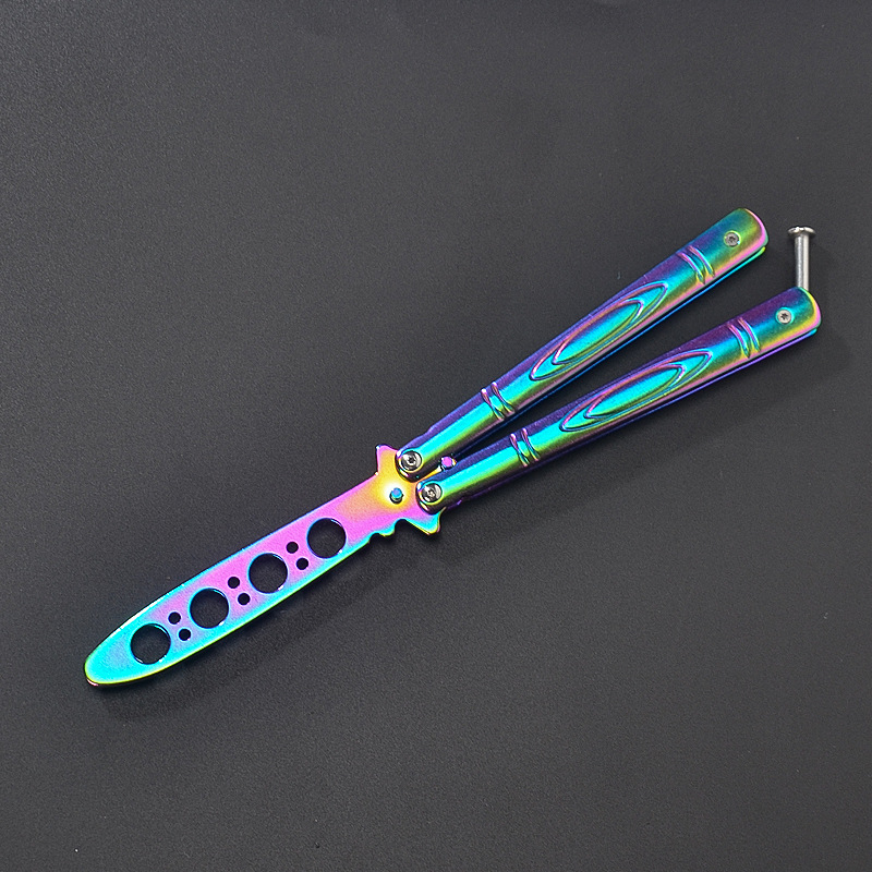 4-hole 00 mango de color titanio