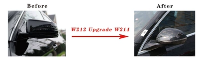 high-definition rearview mirrors, Rearview mirror/rearview mirror - mercedes-benz-w212-modified-to-w214